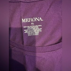 Merona Top Ruffle Mid Length sleeve blouse